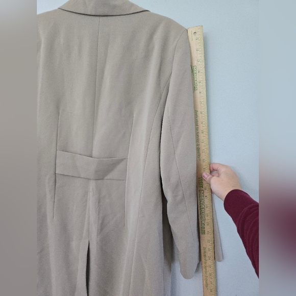 Classic Elements Women's Coat Size Large Beige Soft Jacket - Picture 13 of 13